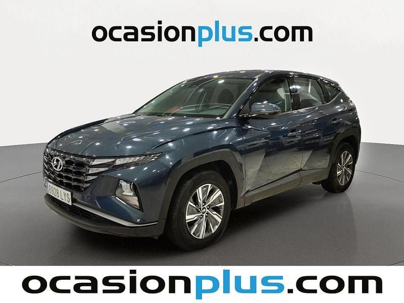 Azul Usado 2022 Hyundai Tucson SUV | 20.410 € (Buen precio) - Imagen 1/4