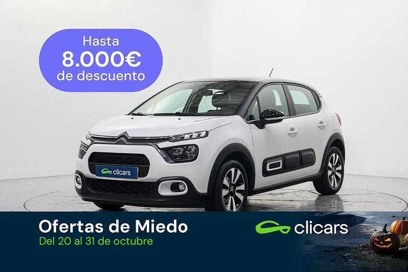 Blanco Usado 2021 Citroën C3 Feel Utilitario | 10.390 € (Precio justo) - Imagen 1/4