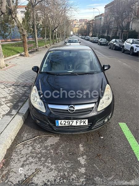 Usado Opel Corsa Enjoy 90 CV (66 kW) 2007 Negro Utilitario