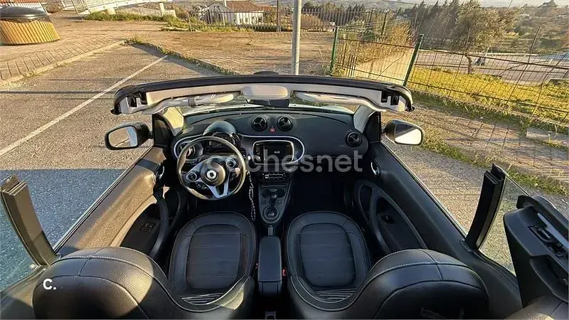Usado Smart ForTwo Cabrio Prime 90 CV (66 kW) 2018 Blanco Descapotable