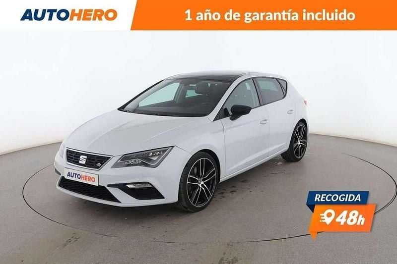 Blanco Usado 2018 Seat Leon FR Berlina | 15.299 € (Precio justo) - Imagen 1/3