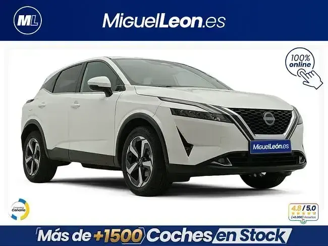 Usado Nissan Qashqai N-Connecta 140 CV (102 kW) 2023 Blanco SUV