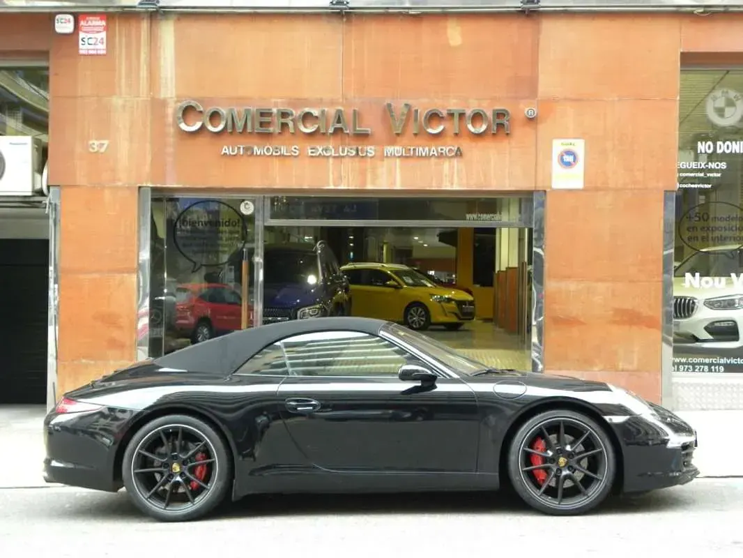 Usado Porsche 911 Carrera S Cabriolet 400 CV (294 kW) 2012 Negro Descapotable
