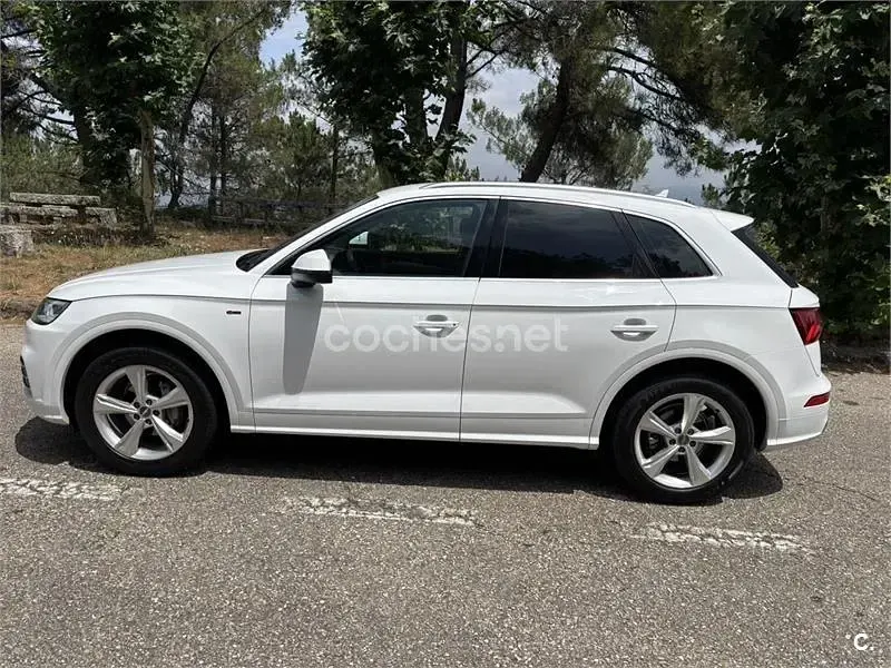 Usado Audi Q5 S-Line 150 CV (110 kW) 2018 Blanco SUV