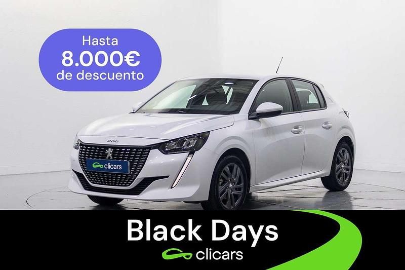 Blanco Usado 2021 Peugeot 208 Active Utilitario | 10.490 € (Buen precio) - Imagen 1/4