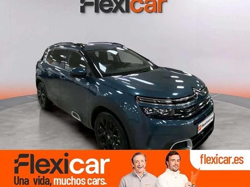 Azul Usado 2021 Citroën C5 Aircross Shine SUV | 14.190 € (Super precio) - Imagen 1/4