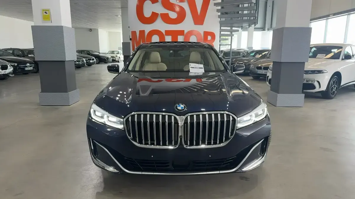 Usado BMW 745e 398 CV (292 kW) 2019 Azul Berlina