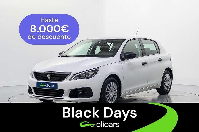 Blanco Usado 2020 Peugeot 308 Access Utilitario | 9990 € (Buen precio) - Imagen 1/4