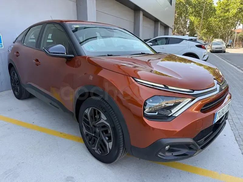 Usado Citroën C4 PureTech 130 CV (95 kW) 2021 Naranja Berlina