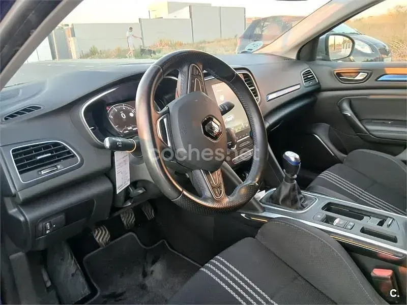 Usado Renault Mégane GT Line GT-Line 160 CV (117 kW) 2019 Azul Berlina