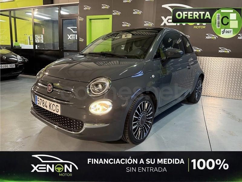 Usado Fiat 500 Lounge 69 CV (50 kW) 2017 Gris / plata Berlina