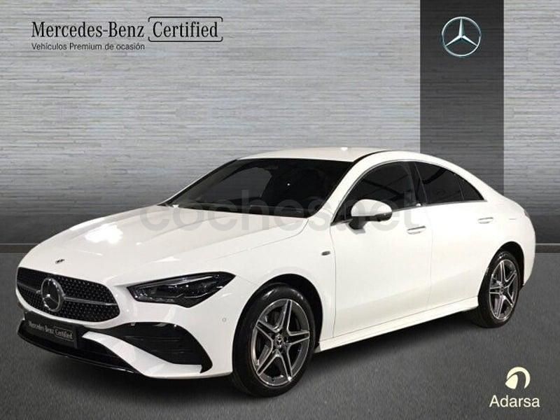 Usado Mercedes CLA250e AMG line 218 CV (160 kW) 2025 Blanco Berlina