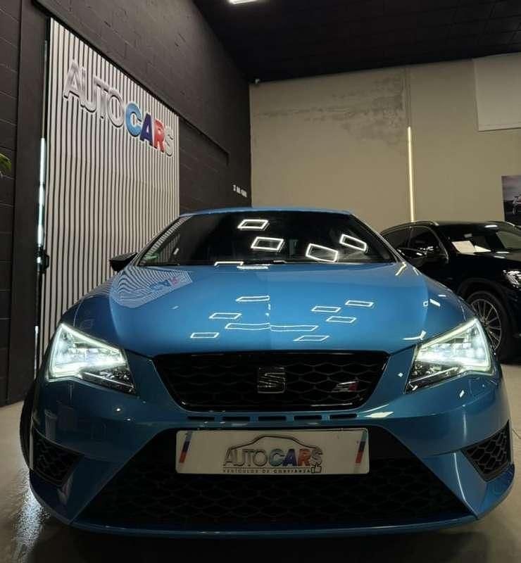 Usado Seat Leon 290 CV (213 kW) 2016 Azul Berlina