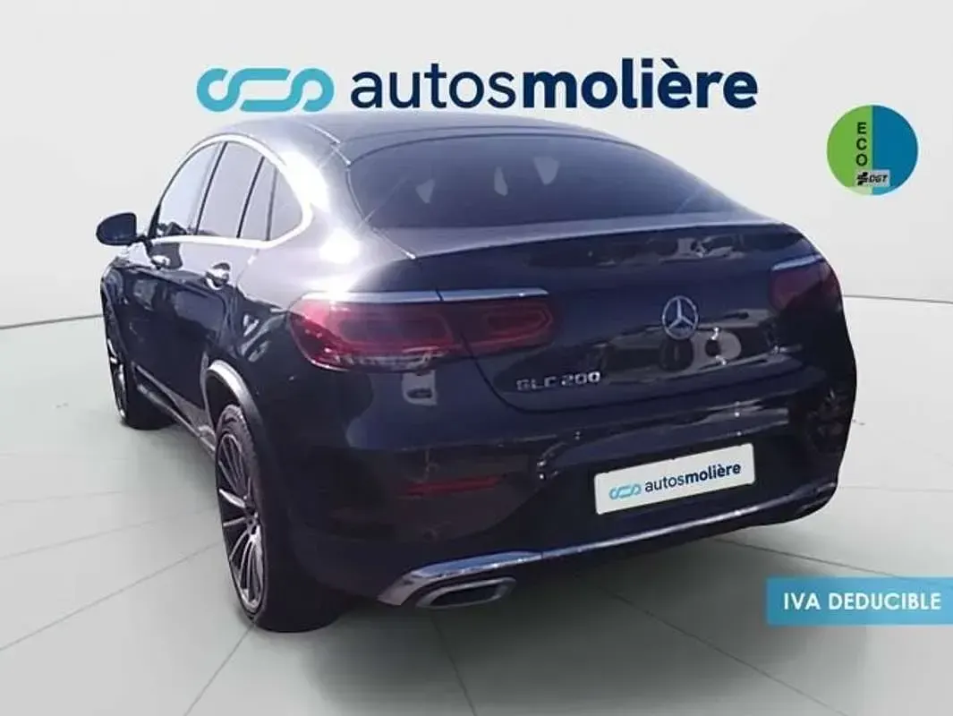 Usado Mercedes GLC200 197 CV (144 kW) 2021 Negro SUV