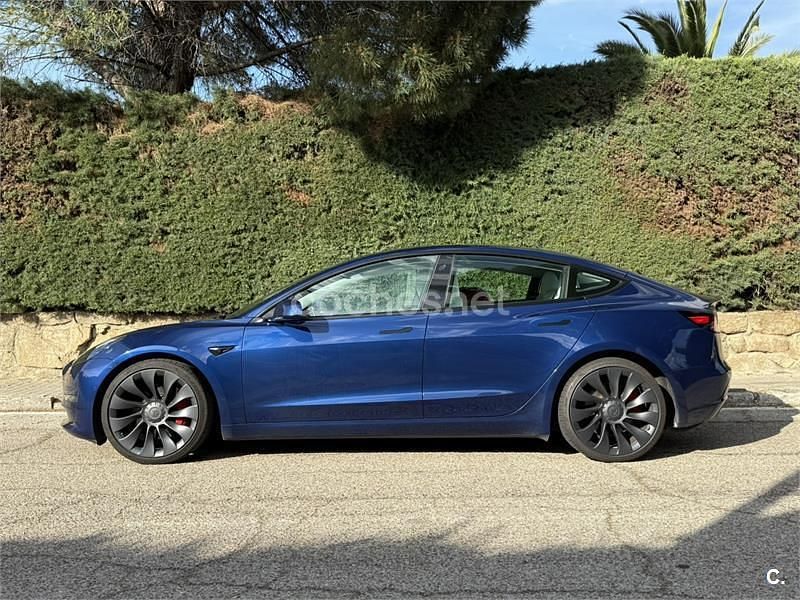 Eléctrico Usado 2021 Tesla Model 3 Performance Berlina | 35.900 € (Caro) - Imagen 1/4