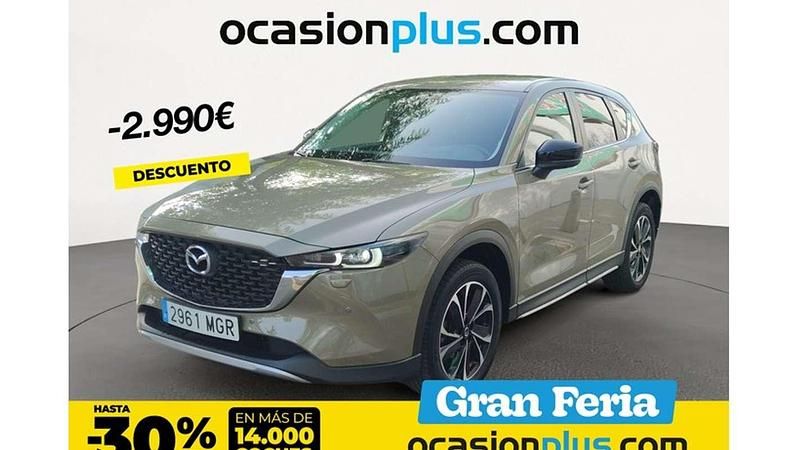 Gris Usado 2023 Mazda CX-5 Newground SUV | 29.000 € (Un poco caro) - Imagen 1/4