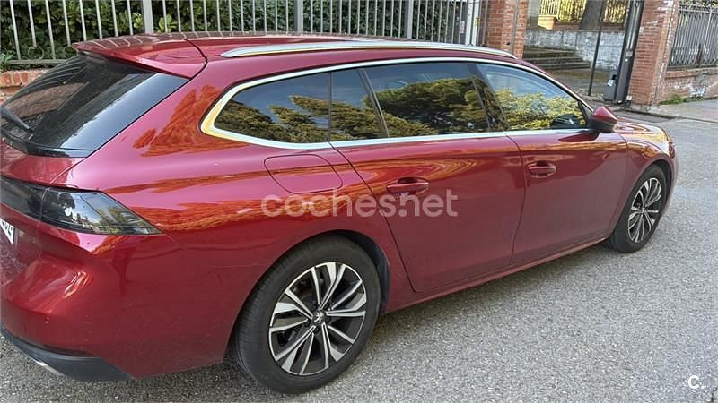 Usado Peugeot 508 Allure 130 CV (95 kW) 2019 Granate Familiar