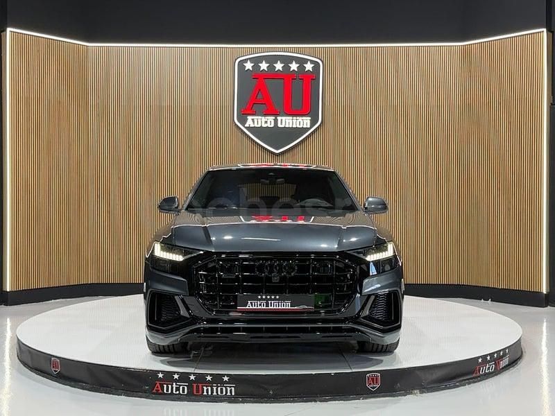 Usado Audi Q8 S-Line 286 CV (210 kW) 2019 Gris / plata SUV