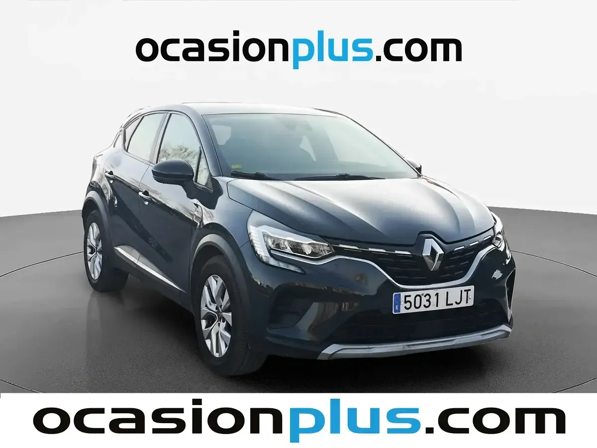 Usado Renault Captur Intens 115 CV (84 kW) 2020 Azul SUV