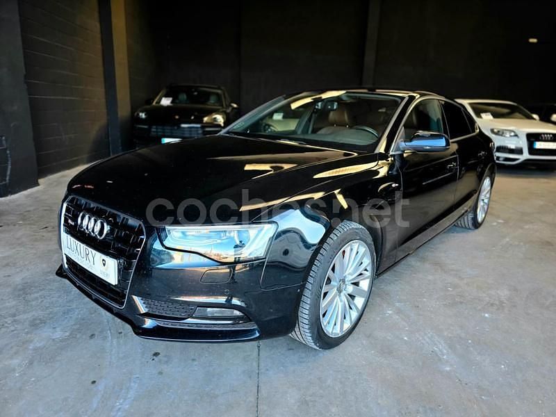 Usado Audi A5 Sportback S-Line 204 CV (150 kW) 2015 Negro Utilitario