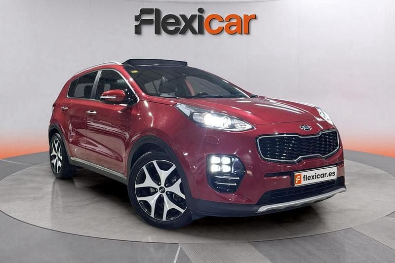 Usado Kia Sportage GT-Line 141 CV (103 kW) 2017 Rojo SUV
