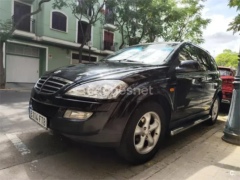 Usado SsangYong Kyron Limited 141 CV (103 kW) 2007 Negro SUV