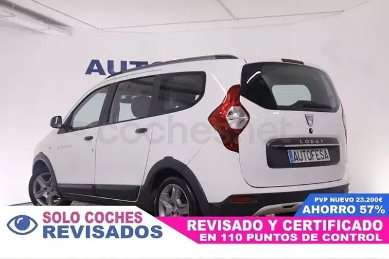 Usado Dacia Lodgy 100 CV (73 kW) 2017 Blanco Monovolumen