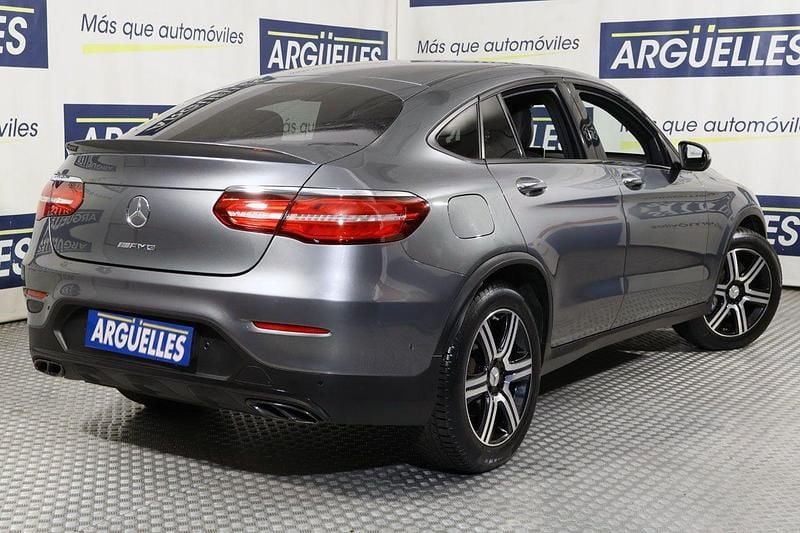 Usado Mercedes GLC43 AMG AMG 367 CV (269 kW) 2017 Gris / plata Coupe