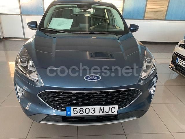 Azul Usado 2021 Ford Kuga Trend SUV | 18.900 € (Un poco caro) - Imagen 1/4