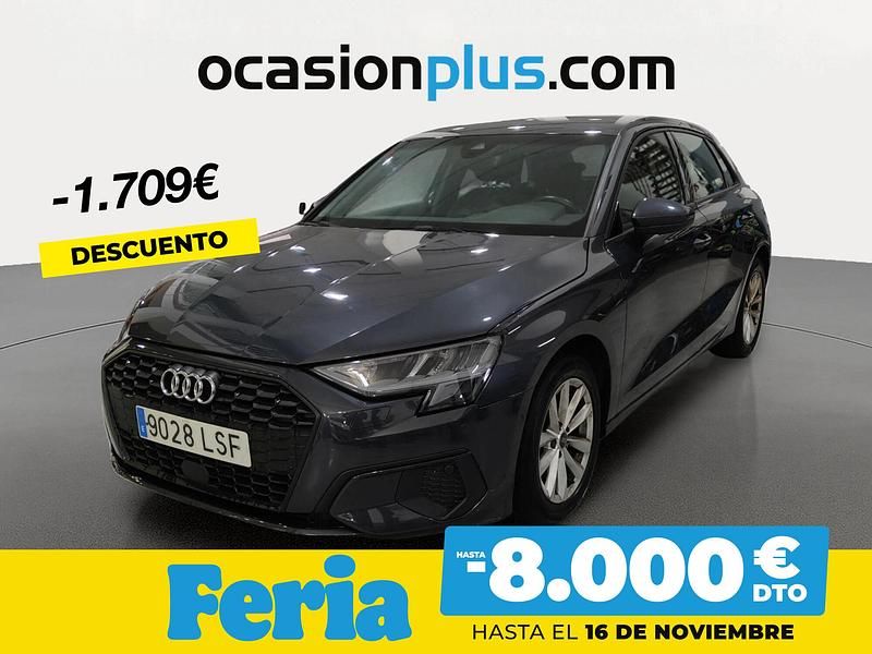 Gris Usado 2021 Audi A3 Berlina | 18.800 € (Super precio) - Imagen 1/4