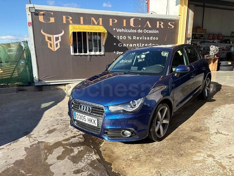 Usado Audi A1 Sportback Ambition 105 CV (77 kW) 2012 Azul Utilitario
