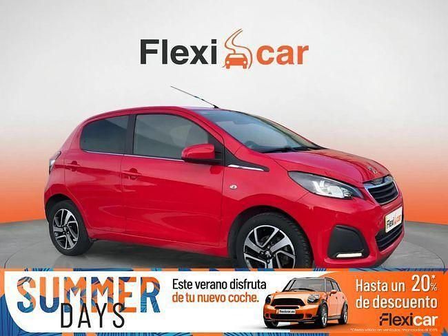 Rojo Usado 2015 Peugeot 108 Utilitario | 6490 € (Precio justo) - Imagen 1/4