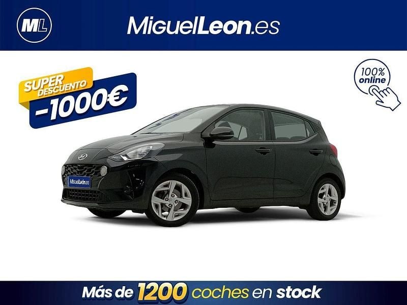 Negro Usado 2023 Hyundai i10 Utilitario | 12.985 € (Precio justo) - Imagen 1/3