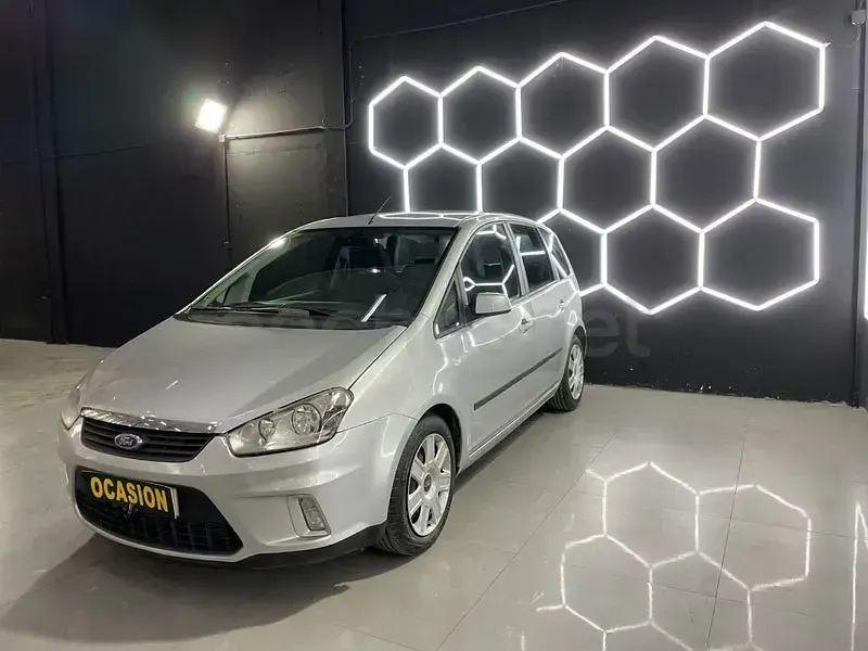 Usado Ford C-MAX Ghia 90 CV (66 kW) 2008 Gris / plata Monovolumen