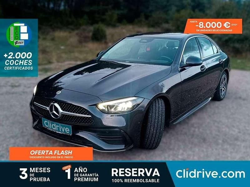 Negro Usado 2023 Mercedes C200 Berlina | 30.490 € (Super precio) - Imagen 1/3