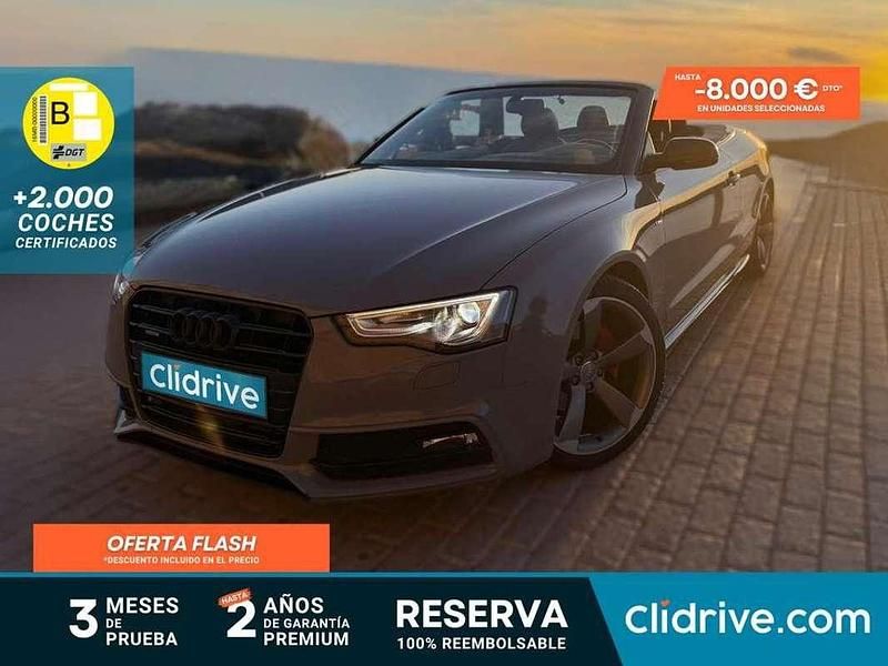 Gris Usado 2013 Audi A5 Cabriolet Premium Descapotable | 18.390 € (Buen precio) - Imagen 1/4