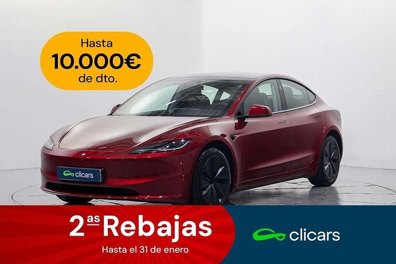 Rojo Usado 2024 Tesla Model 3 Standard Range Berlina | 33.790 € (Precio justo) - Imagen 1/4