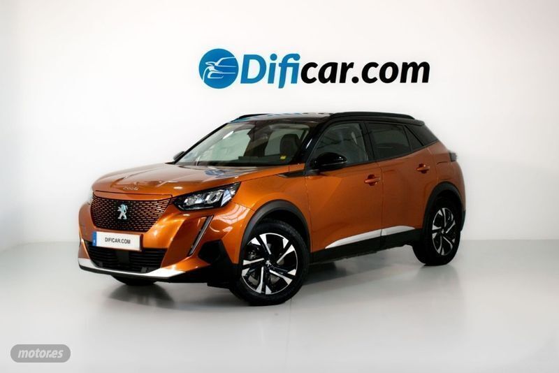 Naranja Usado 2020 Peugeot e-2008 Allure SUV | 17.490 € (Un poco caro) - Imagen 1/4
