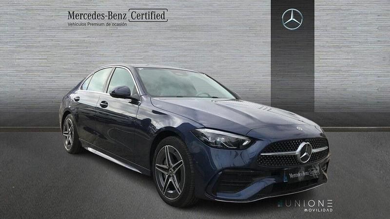 Usado Mercedes C300e 197 CV (144 kW) 2025 Azul Berlina