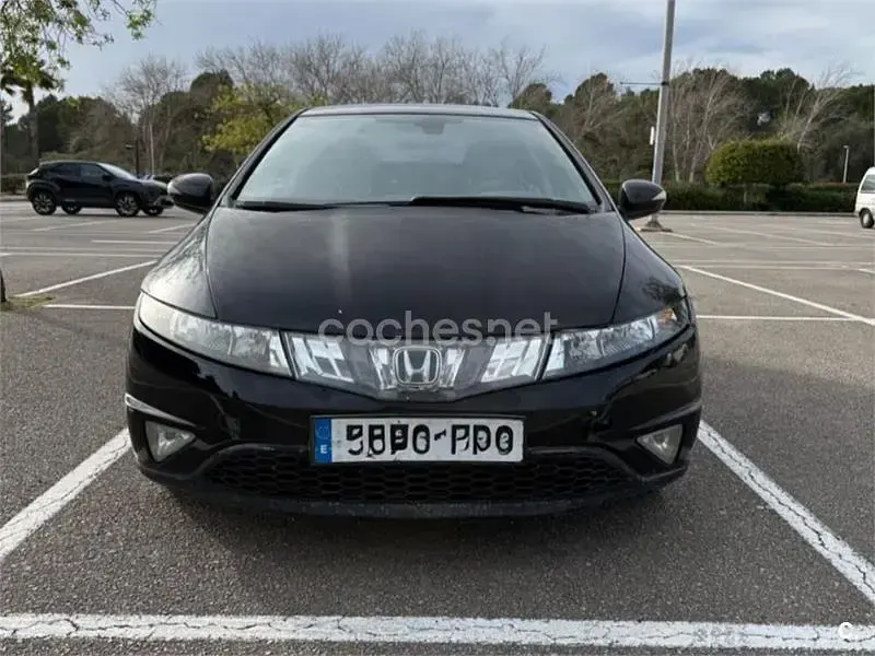 Usado Honda Civic Sport 140 CV (102 kW) 2007 Negro Berlina
