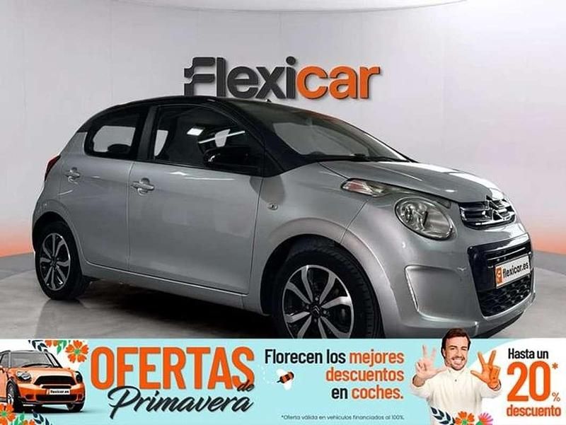 Usado Citroën C1 PureTech 82 CV (60 kW) 2017 Gris Utilitario
