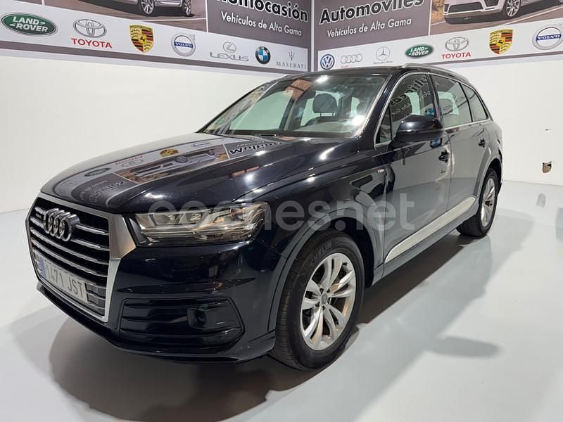 Azul Usado 2016 Audi Q7 Sport SUV | 19.990 € (Caro) - Imagen 1/4