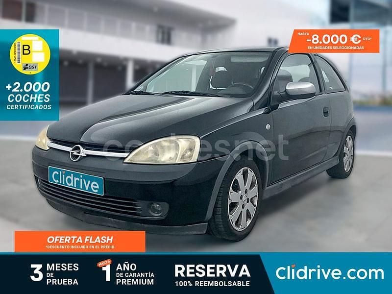 Negro Usado 2003 Opel Corsa Edition Berlina | 2590 € - Imagen 1/3
