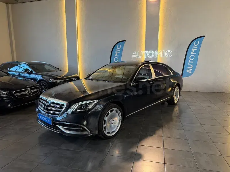 Usado Mercedes S560 469 CV (344 kW) 2018 Negro Berlina