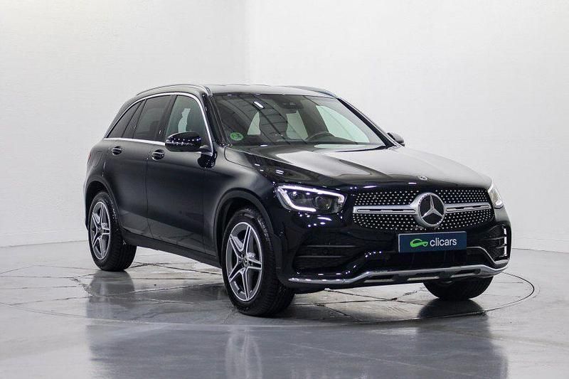 Usado Mercedes GLC300 245 CV (180 kW) 2020 Negro SUV