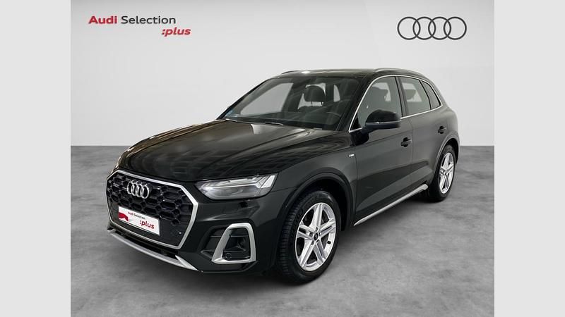 Usado Audi Q5 S-Line 163 CV (119 kW) 2023 Negro mitos (metalizado) SUV