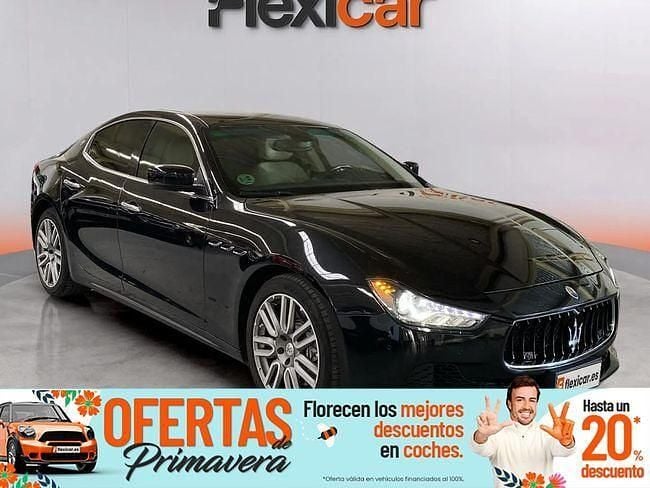 Usado Maserati Ghibli 275 CV (202 kW) 2016 Negro Berlina