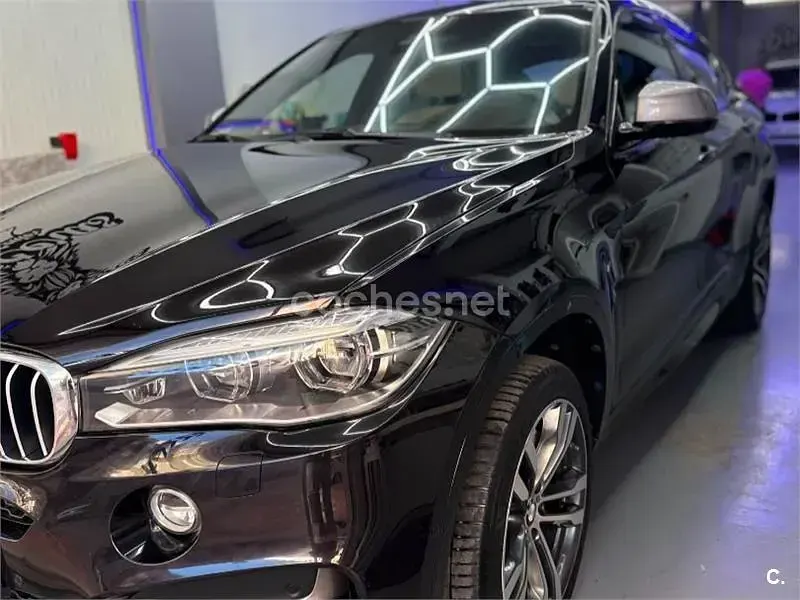 Usado BMW X6 M50 381 CV (280 kW) 2017 Negro SUV