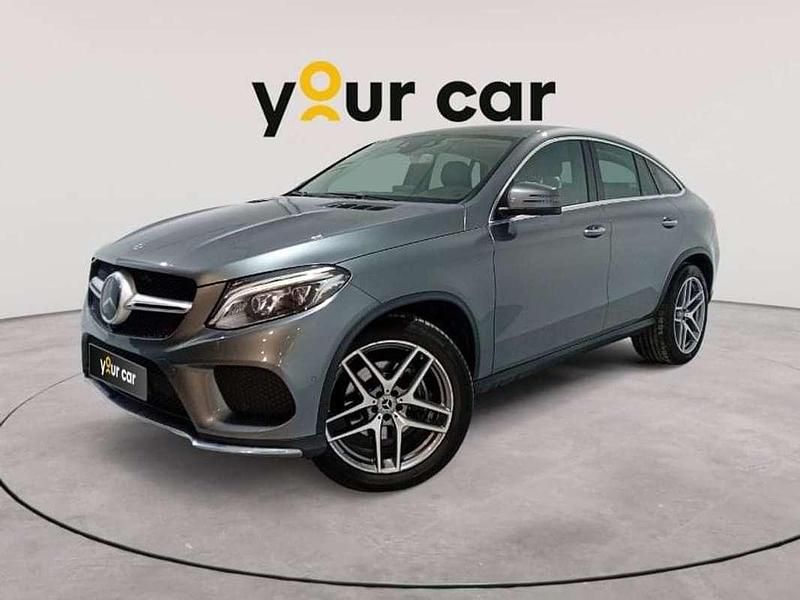 Usado Mercedes GLE350 258 CV (189 kW) 2017 Gris / plata Coupe