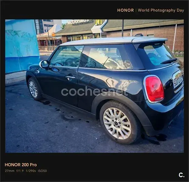 Usado Mini Cooper D 112 CV (82 kW) 2015 Azul Utilitario